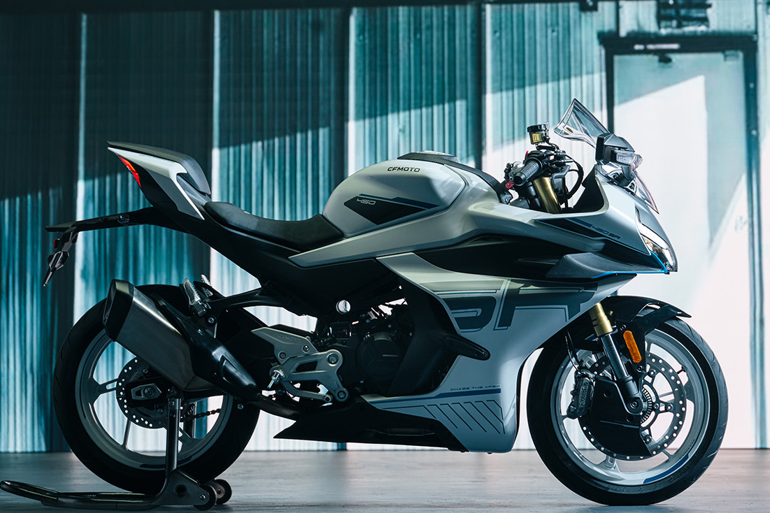 Die 450SR-S - Geformt für Geschwindigkeit und Präzision